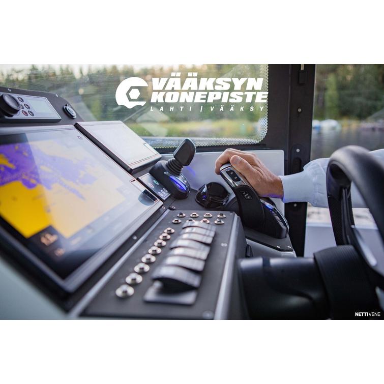 Finnmaster Pilot 8 DEMO + Yamaha F200 XSB2 valkoinen