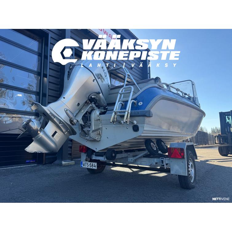 Buster X + Honda BF 75 