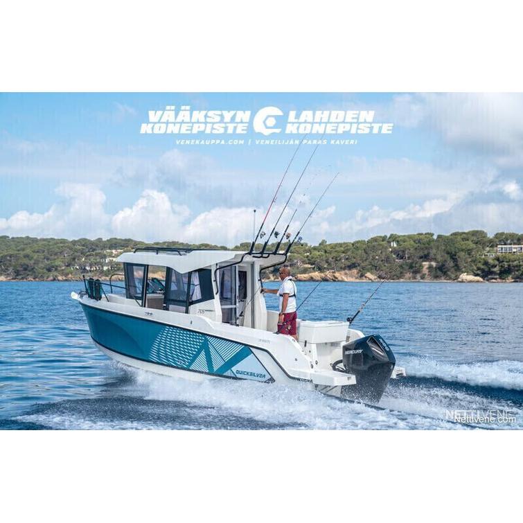 Quicksilver Captur 705 Pilothouse + Mercury F150 XL