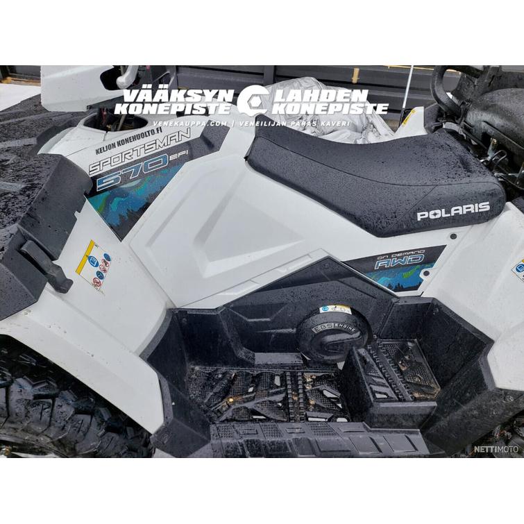 Polaris Sportsman ohjaustehostin, vinssi, lumilevy