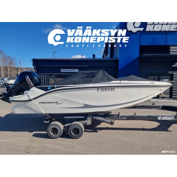 Bayliner Muu malli M17 + Mercury F80