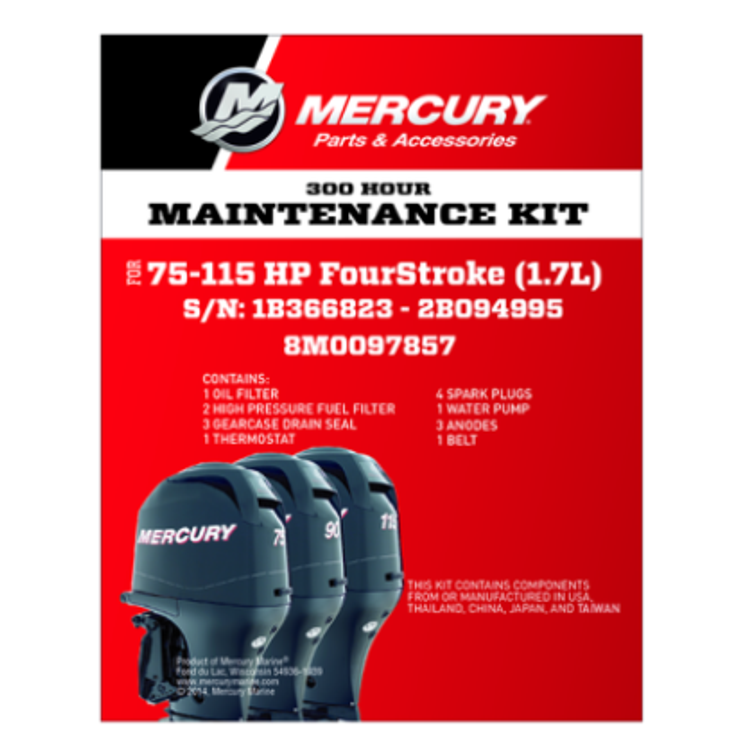 MERCURY HUOLTOSARJA 300h/3v, 75-115 (1,7L)