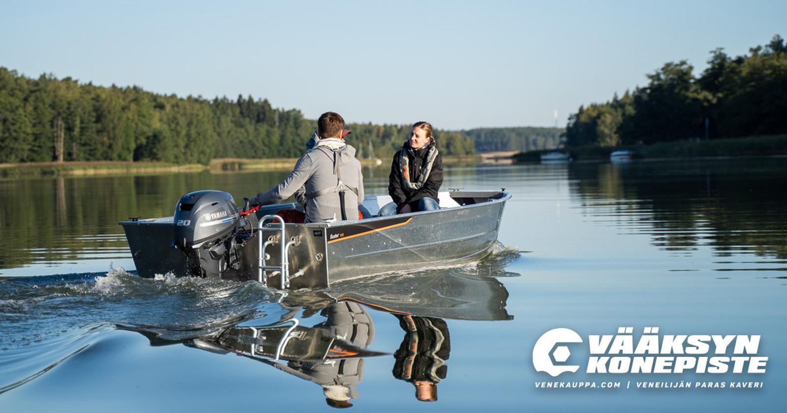 Buster-alumiiniveneet V&auml;&auml;ksyn Konepiste