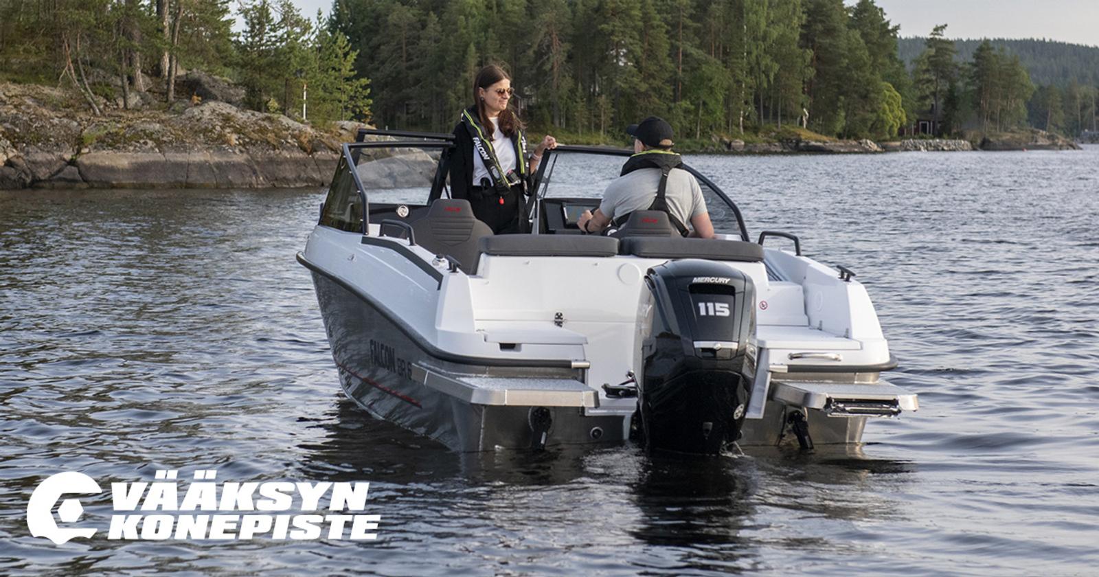 Falcon BR 5 alumiinivene V&auml;&auml;ksyn Konepiste