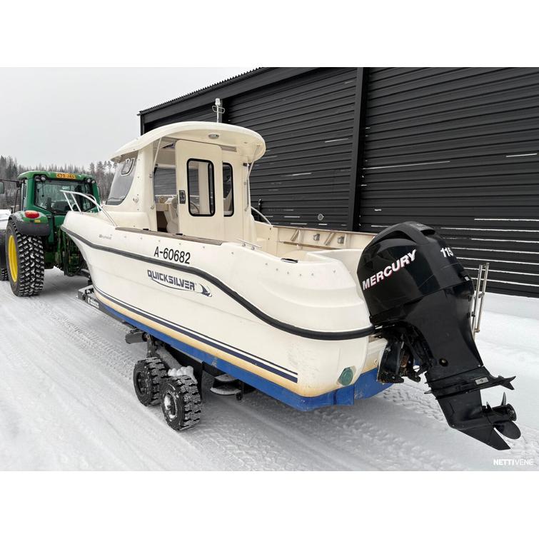 Quicksilver PH 640 + Mercury F115