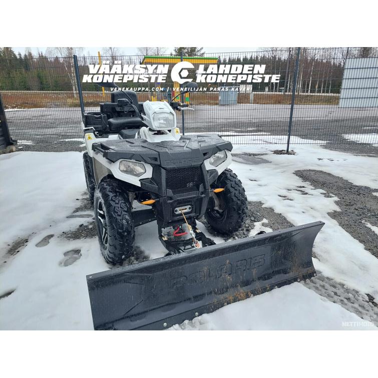 Polaris Sportsman ohjaustehostin, vinssi, lumilevy
