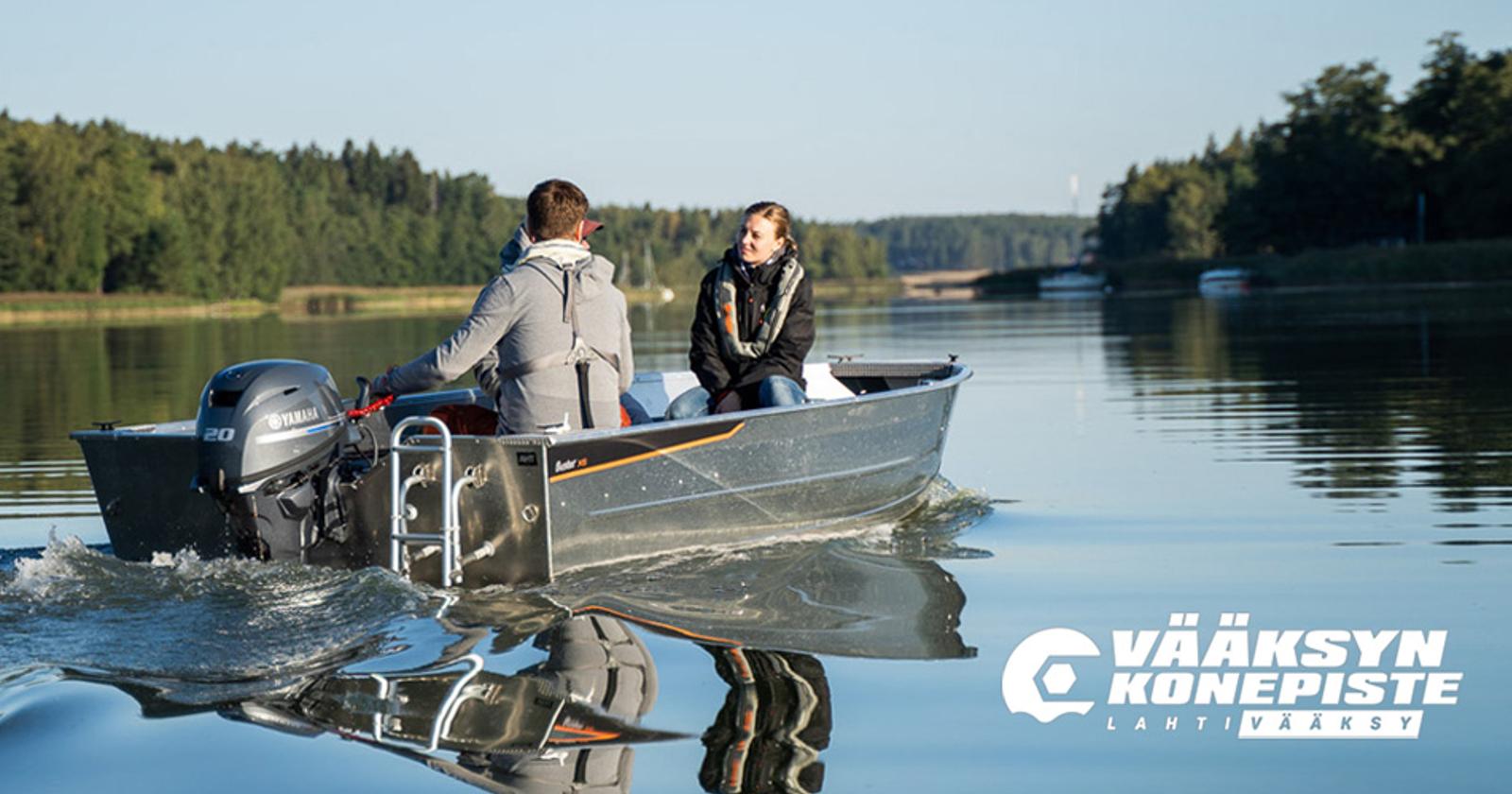 Buster-alumiiniveneet Vääksyn Konepiste