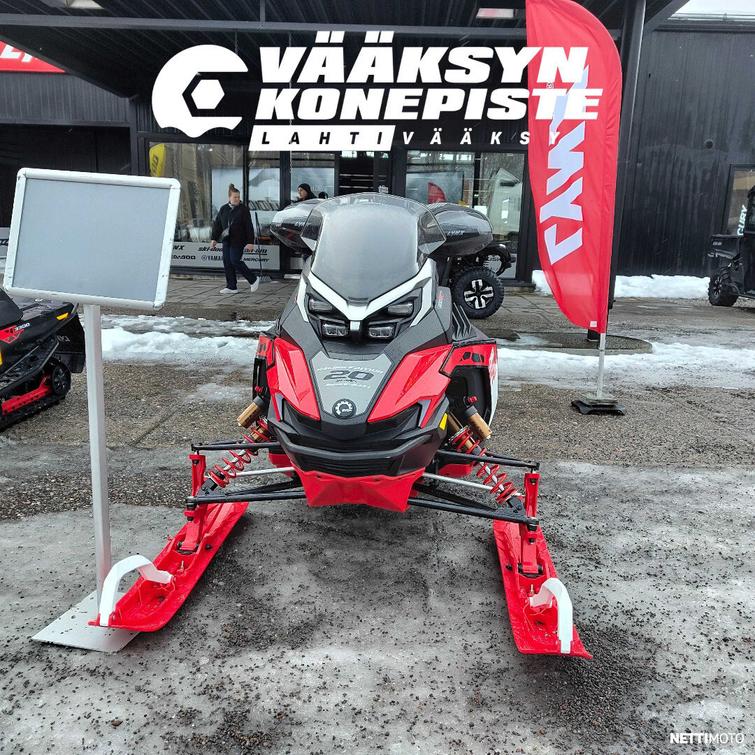 Lynx Rave RE 600RR E-TEC 3500 mm, 10.25in. Touchscr. Display