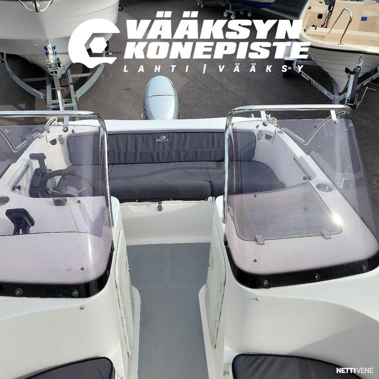 AMT 170 BR + Honda BF 50