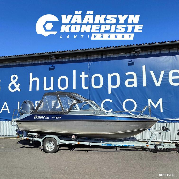 Buster XXL + Yamaha F150 DETL