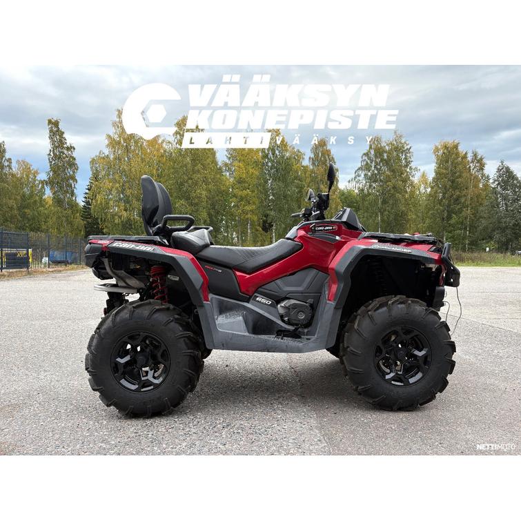 Can-Am Outlander Max 650 MAX PRO + Telat ja lumilevy